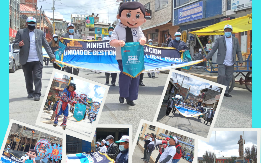 ￼BUSCAMOS LA IGUALDAD EN UNA SOCIEDAD SIN VIOLENCIA ￼ “HOMBRES POR LA IGUALDAD EN LA UGEL PASCO”