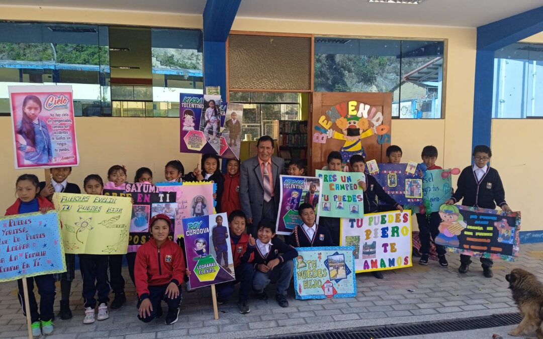 ￼GRACIAS A LOS MAESTROS DE LA II.EE. ISABEL ALCANTARA ESTEBAN DE QUIPARACRA POR ALENTAR A LOS ALUMNOS ESTUDIANTES DEL 2° «A «y «B», 4° «A» y «B» EN LA PRUEBA MUESTRAL DE LA ECE ￼