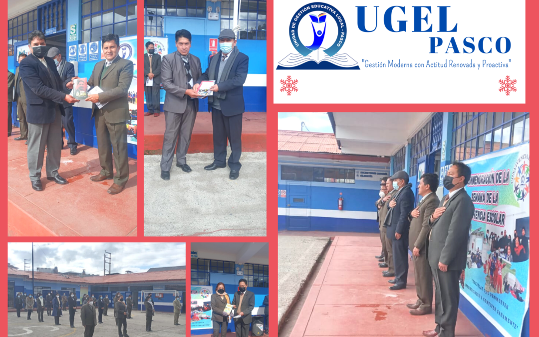 ￼|#IzamientodeBandera| ￼CONTINUAMOS INPULSANDO UNA EDUCACIÓN DE CALIDAD EN BENEFICIO DE LA POBLACION PASQUEÑA ￼