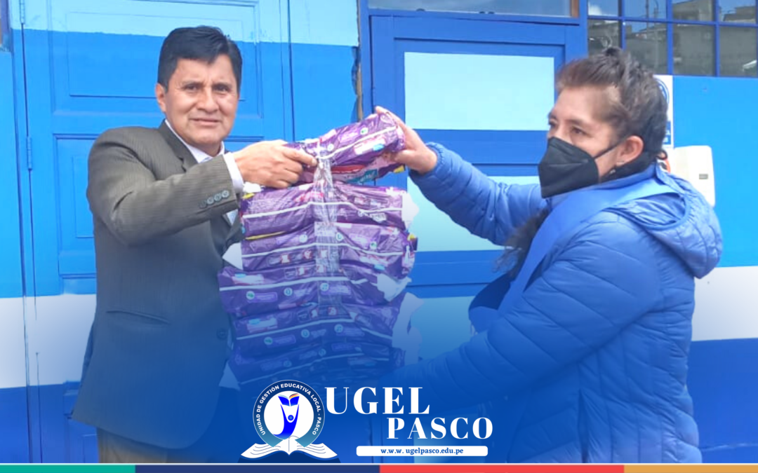 AL CONMEMORARSE EL DÍA MUNDIAL DEL TRASTORNO DEL ESPECTRO AUTISTA (TEA) EL DIRECTOR DE LA UGEL PASCO REALIZA IMPORTATE DONATIVO AL PRITE – CEBE SAN MARTIN DE PORRAS