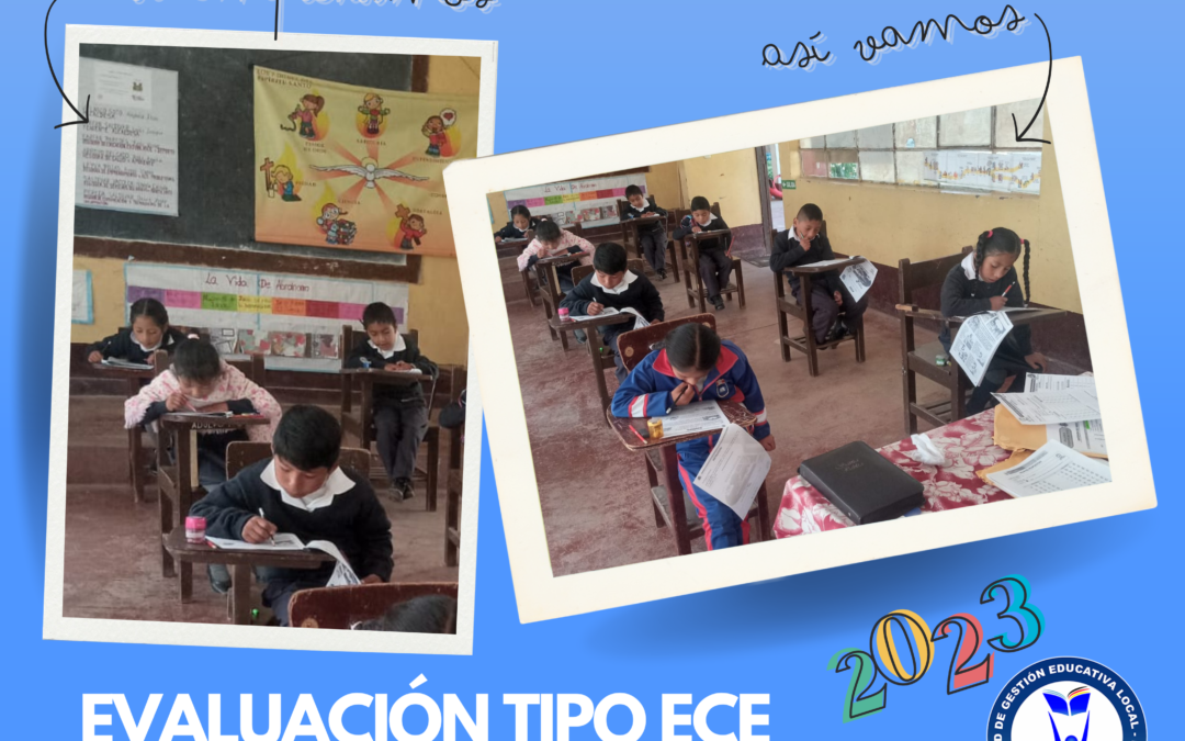 |#EvaluacionTipoECE|
