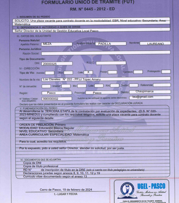 MODELO de Solicitud plaza docente_expediente