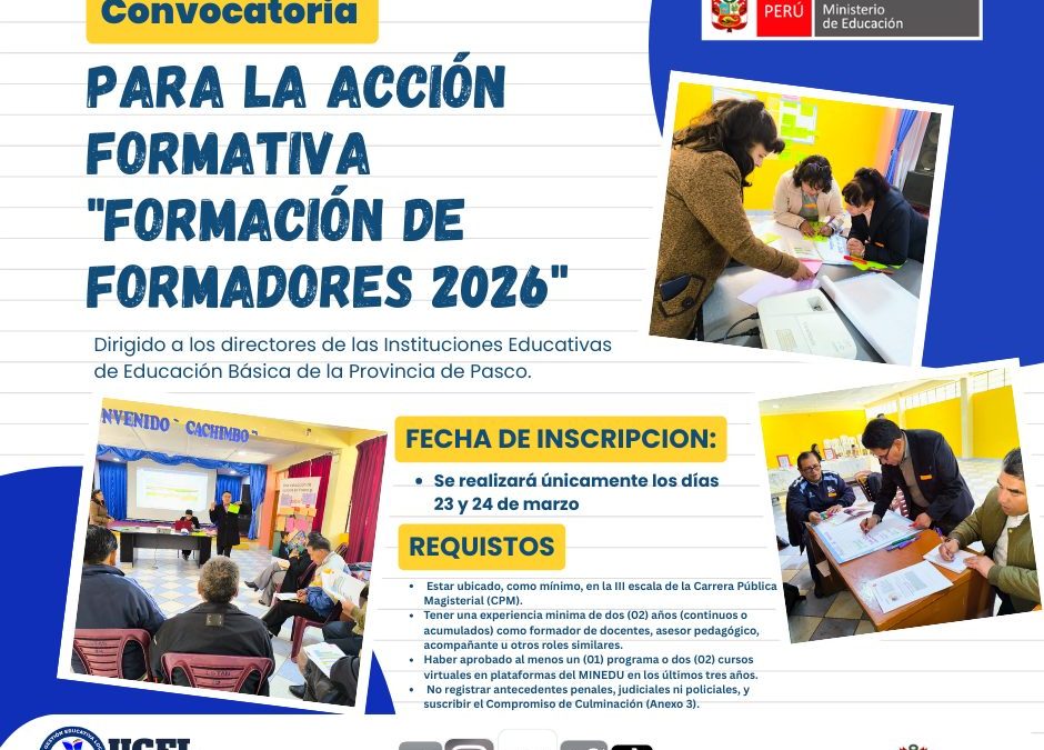 Implementación del Programa de Formación de Formadores