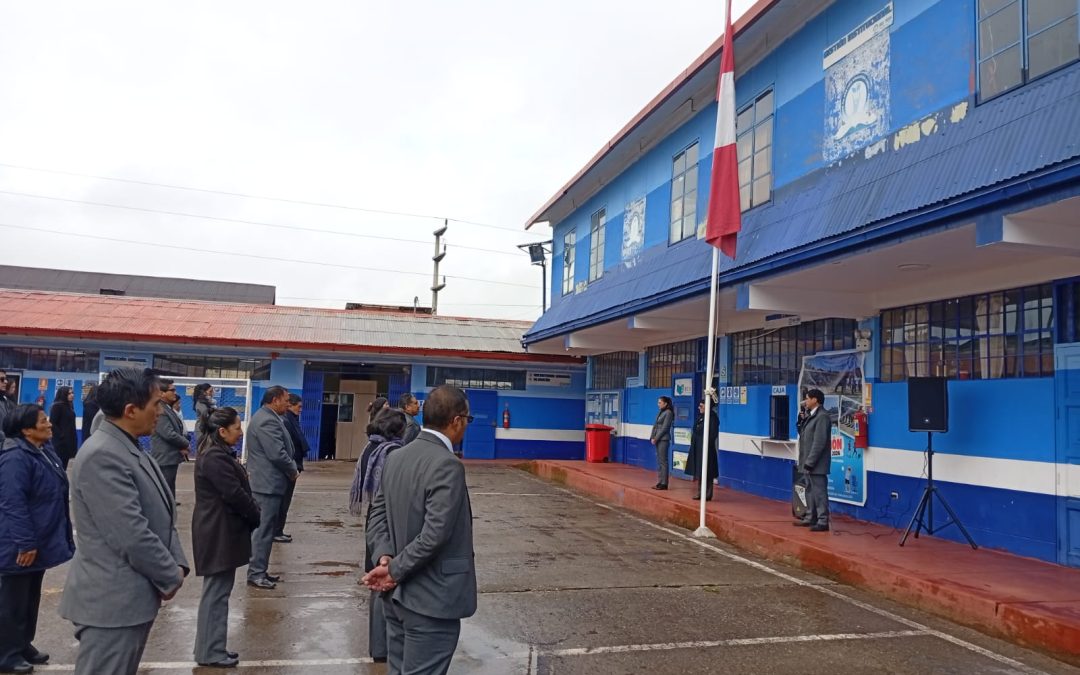 #IzamientoDelPabellonNacional