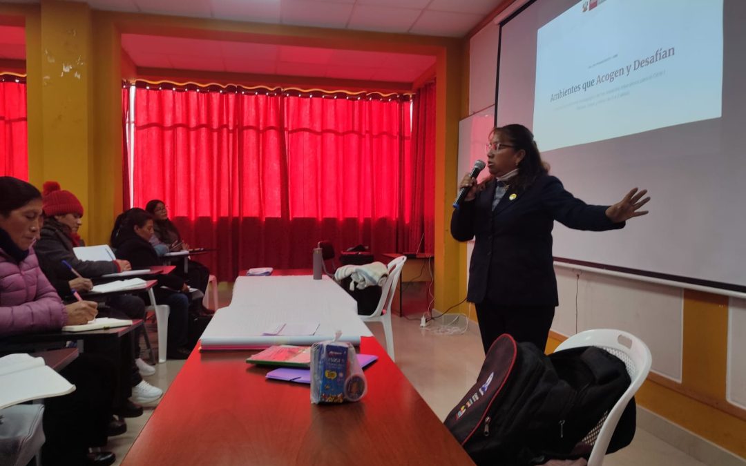 ¡UGEL PASCO CAPACITA A DIRECTORES Y DOCENTES DE EDUCACION INICIAL