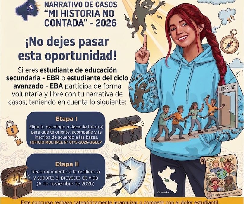 #Atención| ¡VII Concurso Narrativo de Casos «MI HISTORIA NO CONTADA»!